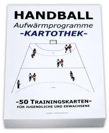 HANDBALL Trainingskartothek - Aufwärmprogramme - Mega-Angebot