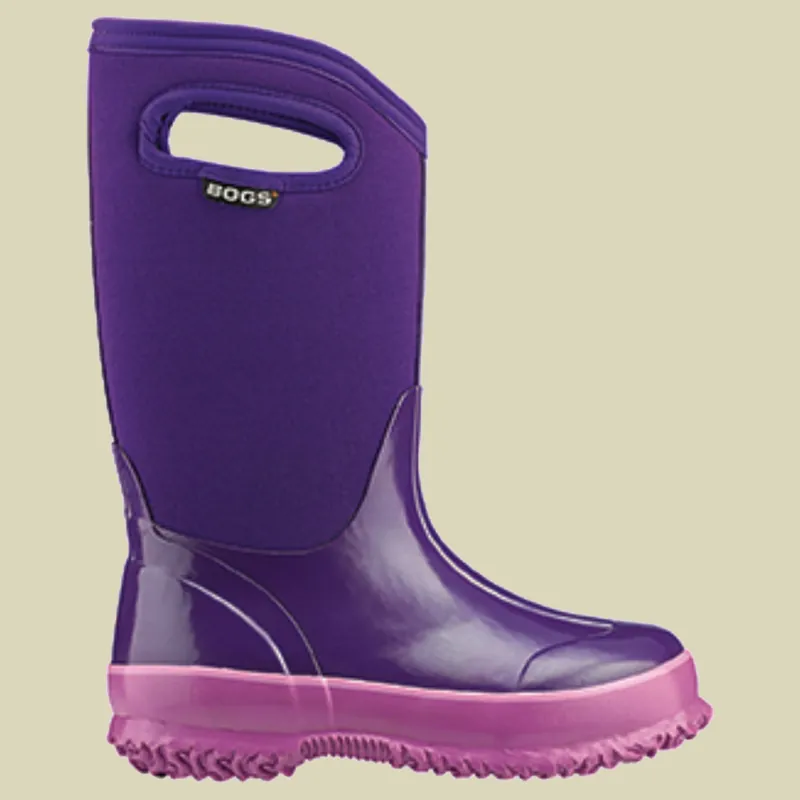 Bogs Classic Solid Kids Größe 26 Farbe grape - Bewährte Qualität