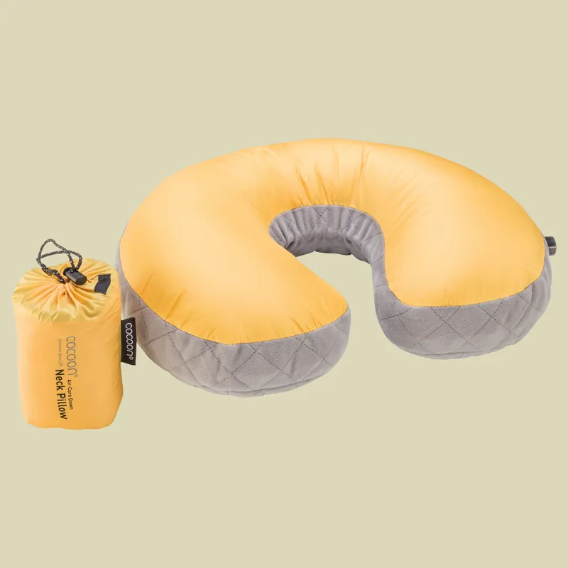 Cocoon Air-Core Daunen Nackenstütze Größe one size Farbe sunflower/grey - Reduziert