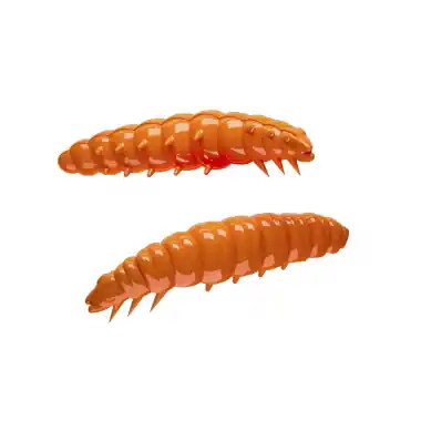 Wochenendangebot - Libra Lures Larva Kunstköder (hot orange)