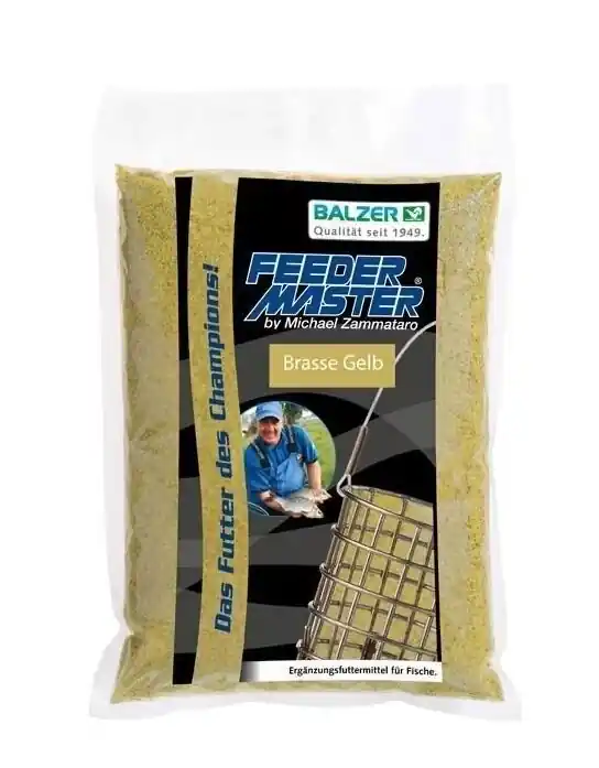 Top-Angebot - Balzer Feedermaster Futter 1kg Brasse gelb
