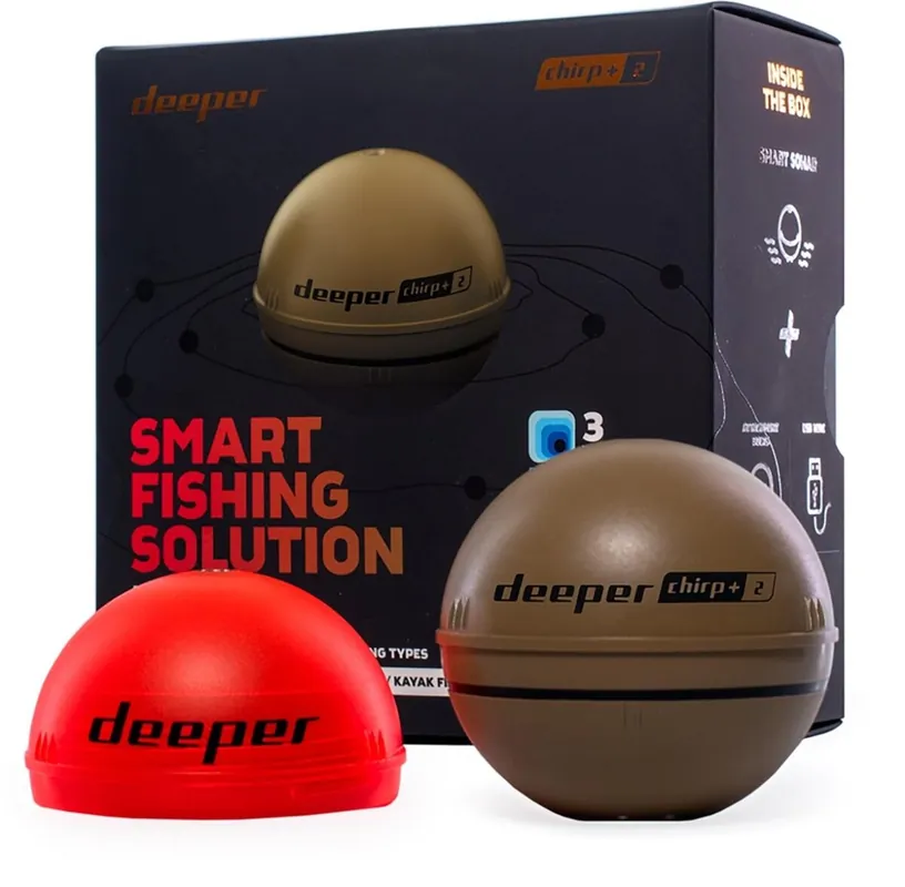 Brandneu - Deeper Smart Sonar Chirp+ 2.0 Echolot Wurfecholot